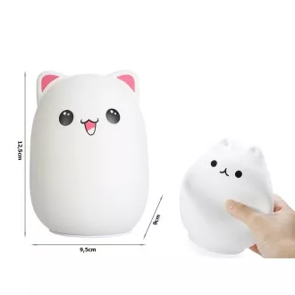 Gyermek LED-es éjjeli lámpa CAT RGB