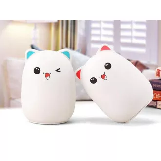 Gyermek LED éjszakai fény CAT RGB   USB kábel