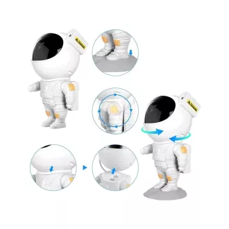 Éjszakai csillagvetítő távirányítóval - ASTRONAUT V2