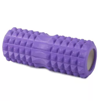 Masszázs fitness görgő ROLLER YOGA 32x13cm, Piros