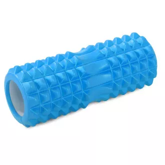 Masszázs fitness görgő ROLLER YOGA 32x13cm, Piros