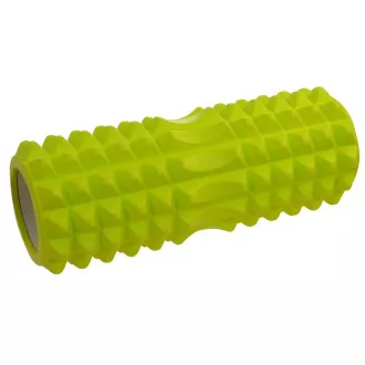 Masszázs fitness görgő ROLLER YOGA 32x13cm, Piros