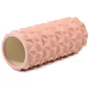 ENERO FIT 33x14cm fitness masszázs görgő, világos rózsaszín