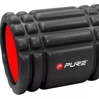 PURE 2 IMPROVE 33x15 cm, fekete, fitnesz masszázs görgő, fekete