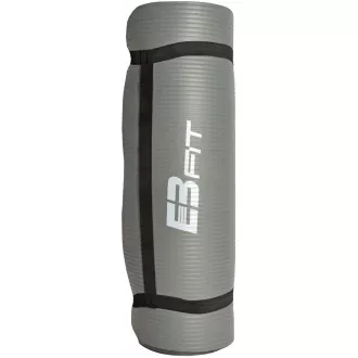 Csúszásgátló fitnesz szőnyeg, 1,5cm, szürke Csúszásgátló fitnesz szőnyeg, 1,5cm, szürke