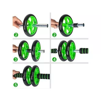 Fitness kerék RX-156 paddal, zöld