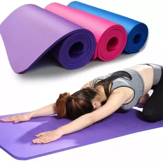 Gyakorlószőnyeg - YOGA PREMIUM 185x61x1,2 cm, piros Gyakorlószőnyeg - YOGA PREMIUM 185x61x1,2 cm, piros