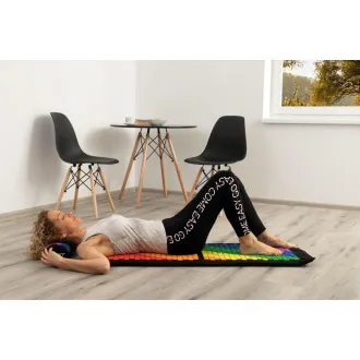 Akupresszúrás edzőszőnyeg XXL, Khaki álcázás - Felbontott