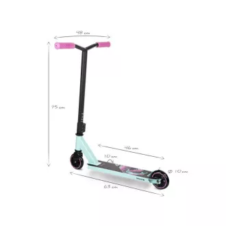 Előnyös freestyle szett MOVINO TYRO MINT-PINK protektorokkal Előnyös freestyle szett MOVINO TYRO MINT-PINK protektorokkal