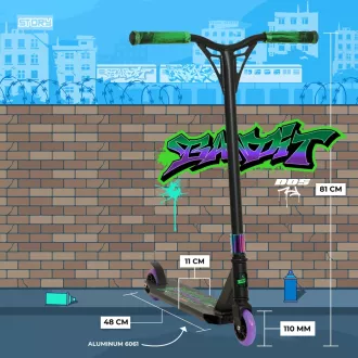 Freestyle robogó Story Bandit DOS Stunt, Graffiti