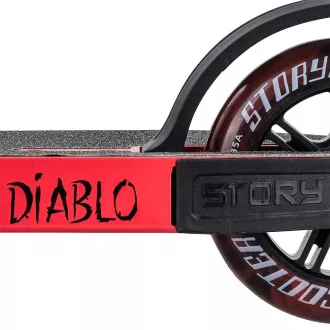 Freestyle robogó Story DIABLO piros fekete