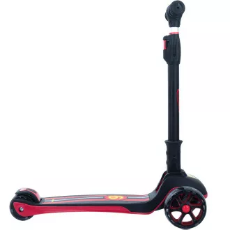 Gyermek háromkerekű roller Story 2in1 Deluxe mini roller világító kerekekkel, fekete és piros színben Gyermek háromkerekű roller Story 2in1 Deluxe mini roller világító kerekekkel, fekete és piros színben