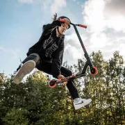 Freestyle robogó MOVINO Stunt NITRO piros 2024