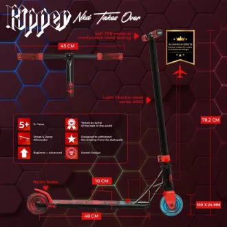 Freestyle robogó NKD Ripper Red Freestyle robogó NKD Ripper Red