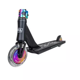 NKD Diesel Stunt Freestyle Scooter, fekete és szivárványszínű