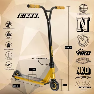 Freestyle robogó NKD Diesel, Arany Freestyle robogó NKD Diesel, Arany