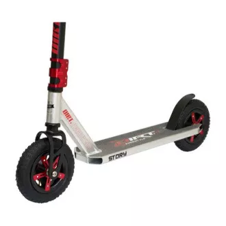 Összecsukható robogó Story Dirt Freestyle Scooter, fekete Összecsukható robogó Story Dirt Freestyle Scooter, fekete