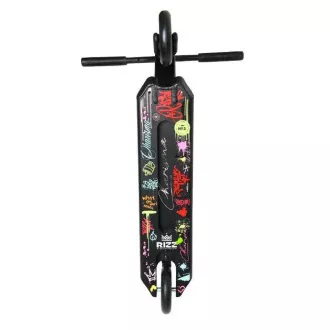 Freestyle robogó NKD Rizz Stunt, Fekete és szivárványos Freestyle robogó NKD Rizz Stunt, Fekete és szivárványos