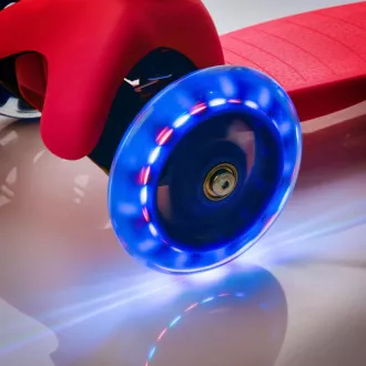 Háromkerekű robogó MTR MINI SCOOTER BLUSH, LED kerekek