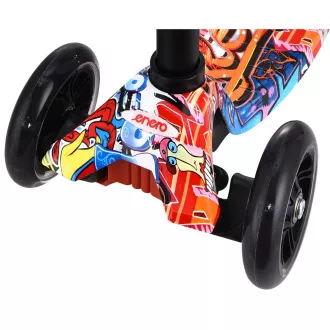 Gyermek háromkerekű robogó MAXI SCOOTER STREET-ART