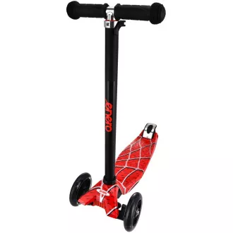 Gyermek háromkerekű robogó MAXI SCOOTER SPIDER