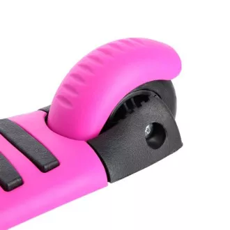 MINI SCOOTER 2in1 háromkerekű robogó LED kerekekkel, rózsaszínű