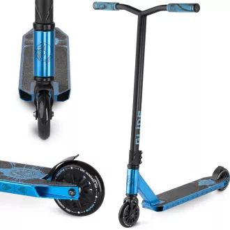Freestyle robogó MOVINO Stunt GLIDE, metálkék, metálkék Freestyle robogó MOVINO Stunt GLIDE, metálkék, metálkék