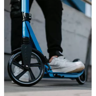 Összecsukható robogó MOVINO City Comfort , fekete - Blue Edition