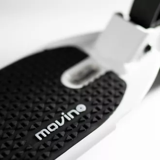 Összecsukható robogó MOVINO X-Way kézi- és lábfékkel, fehér színben