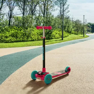 Gyerek háromkerekű robogó MTR Funny, Rózsaszín