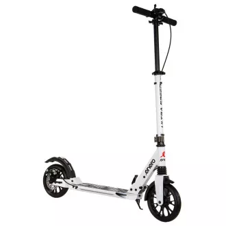 Összecsukható robogó ENERO ULTRA SPEED tárcsafékkel, 200mm, fehér