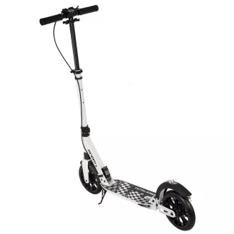 Összecsukható robogó ENERO ULTRA SPEED tárcsafékkel, 200mm, fehér