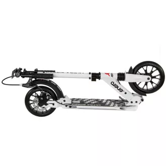 Összecsukható robogó ENERO ULTRA SPEED tárcsafékkel, 200mm, fehér