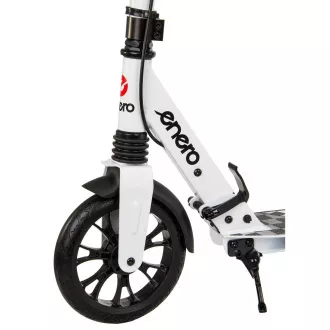Összecsukható robogó ENERO ULTRA SPEED tárcsafékkel, 200mm, fehér