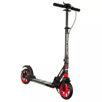Összecsukható robogó ENERO ULTRA SPEED tárcsafékkel, 200mm, fekete