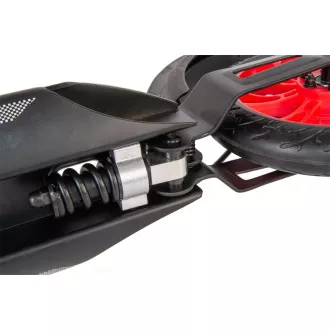 Összecsukható robogó ENERO ULTRA SPEED tárcsafékkel, 200mm, fekete
