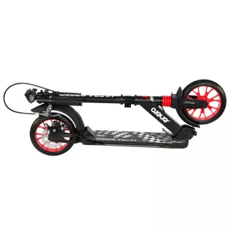 Összecsukható robogó ENERO ULTRA SPEED tárcsafékkel, 200mm, fekete