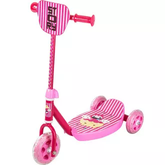 Gyerek háromkerekű robogó Story Mini Kids, rózsaszín