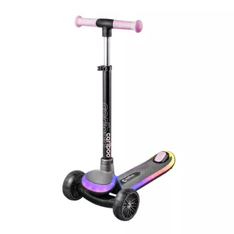 Gyerek háromkerekű robogó Cariboo LEDstar, rózsaszínű