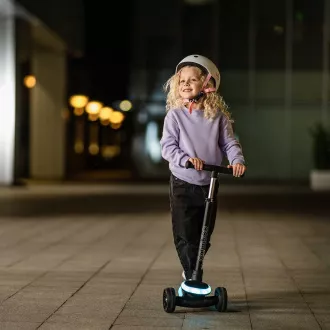 Gyerek háromkerekű robogó Cariboo LEDstar, rózsaszínű
