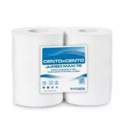 WC-papír Cento JUMBO 230 2 rétegű cellulóz, 23 cm átmérőjű, 190 m tekercsben