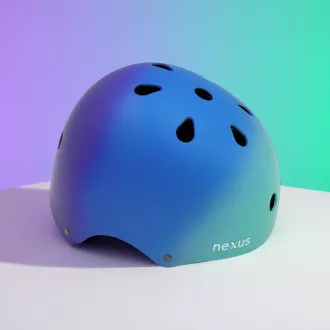 SKITT Gyerek Freestyle sisak NEXUS Edition, Szivárvány, S (48-53cm)