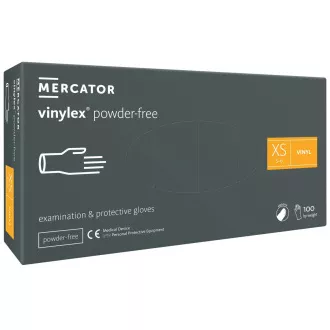 VINYLEX POWDER FREE - Vinyl kesztyű (púdermentes) fehér, 100 db, L