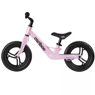Robogó MOVINO Cariboo MAGNESIUM PRO könnyű vázzal, 12"-os kerekekkel, rózsaszínű