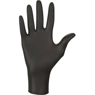NITRYLEX BLACK - Nitril kesztyű (púdermentes) fekete, 100 db, XS