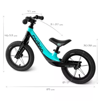 Scooter Cariboo Magnesium Air - FEKETE/MINT Scooter Cariboo Magnesium Air - FEKETE/MINT