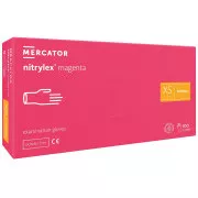 NITRYLEX MAGENTA - Nitril kesztyű (púder nélkül), 100 db, XS