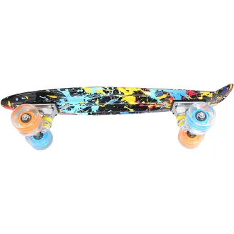 Pennyboard ENERO SPLASH, 56 cm, LED kerekekkel
