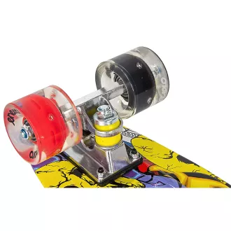 Pennyboard ENERO STREET-ART, 56 cm, LED kerekekkel
