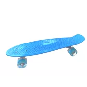 Pennyboard LED kerekekkel, 56 cm FÉNYKÉK